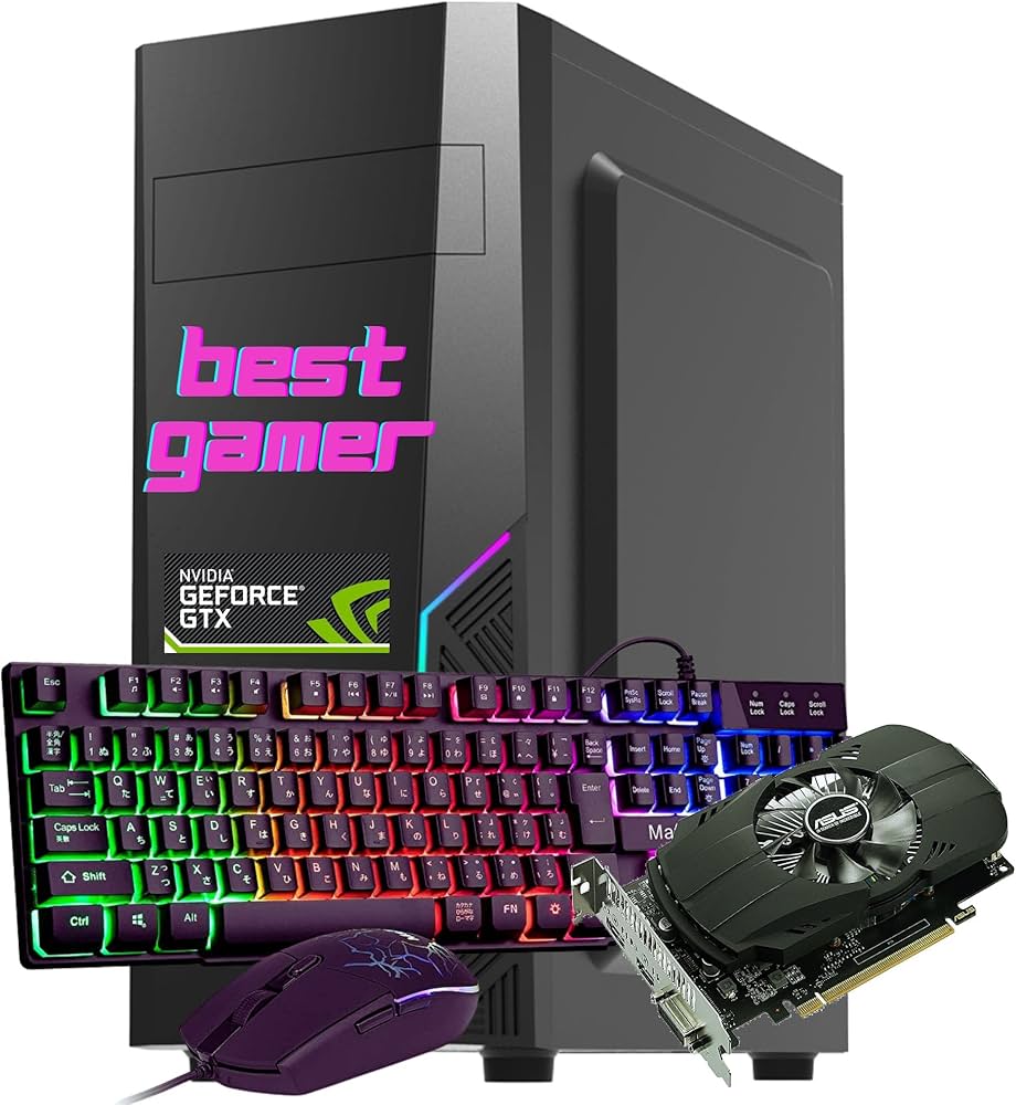 Amazon.co.jp: 【整備済み品】WaffleMK ゲーミングPC タワー型 Core i5