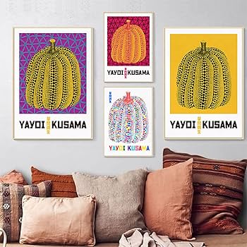 Amazon.co.jp: Yayoi Kusama 草間彌生 ポスター セット 日本 ウォール