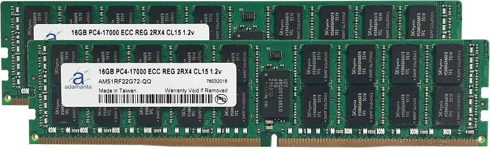 Amazon | Adamanta 32 GB ( 2 x 16gb )サーバーメモリアップグレード