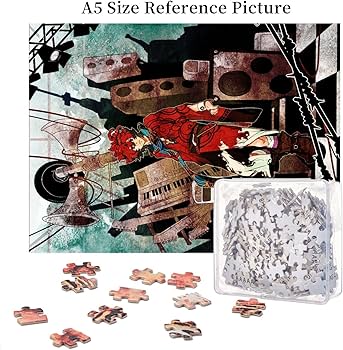 赤いトラックのジグソーパズル 赤いトラックのジグソーパズル