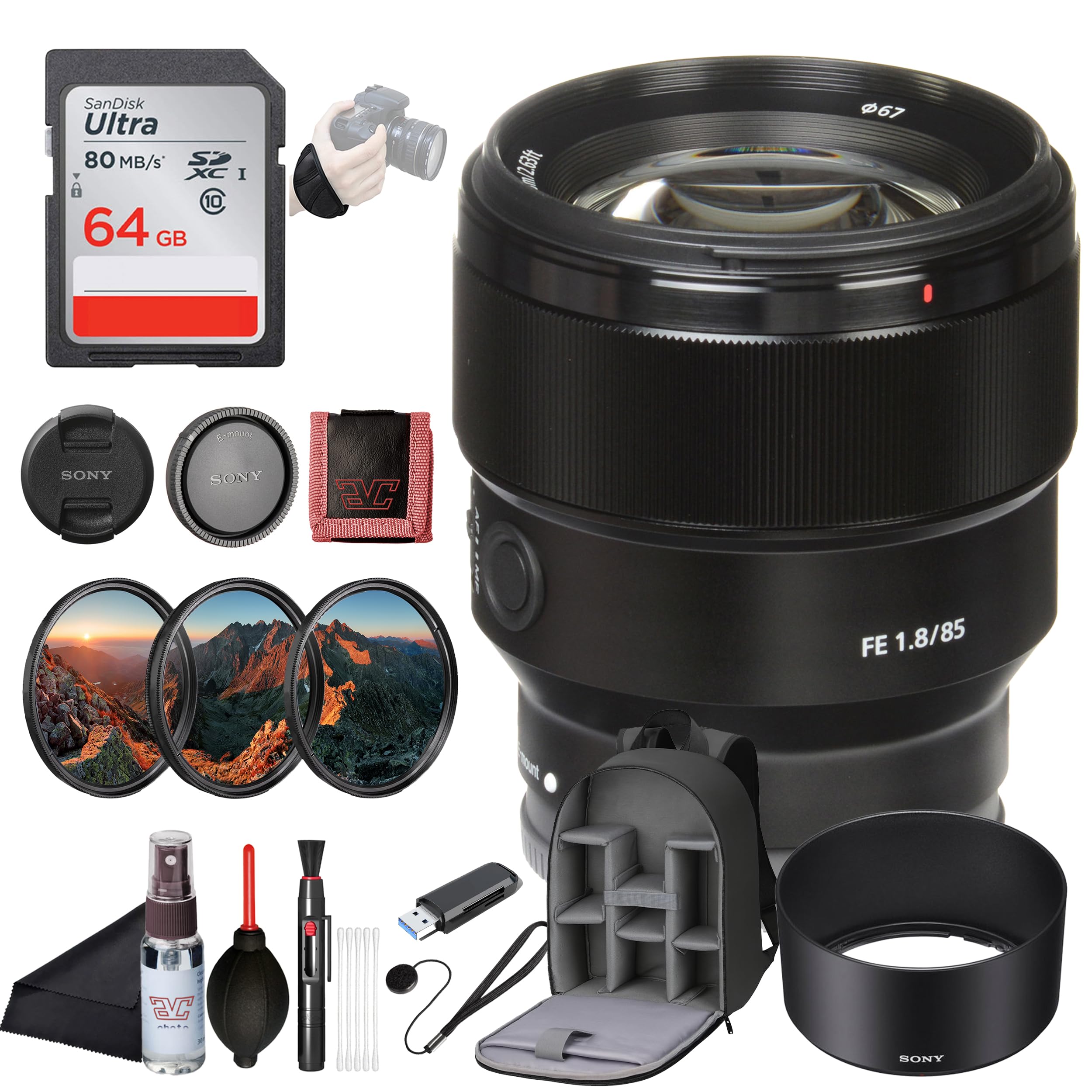 Amazon.com : Sony FE 85 mm F1.8 Standard Telephoto Prime Lens