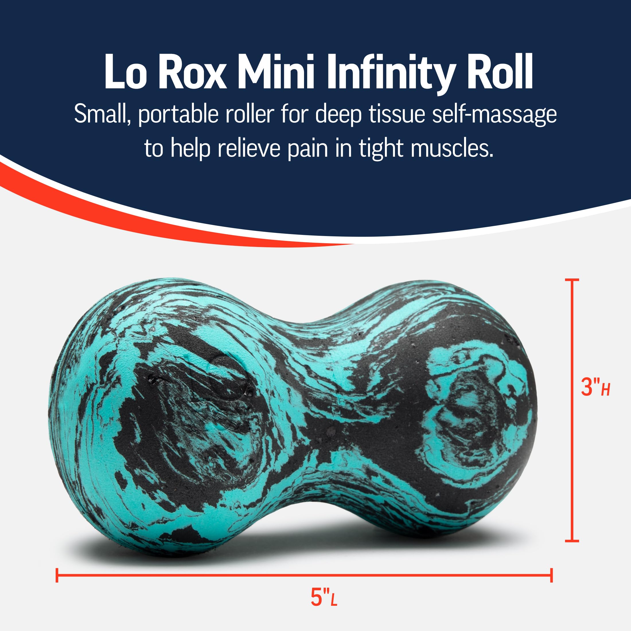 Amazon.com: OPTP Lo Rox Mini Infinity Roll - Portable Mini Roller