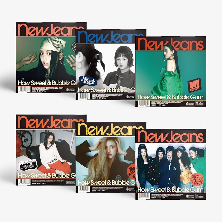 Amazon.co.jp: NewJeans 'How Sweet' Standard ver. (6 SET)（韓国盤
