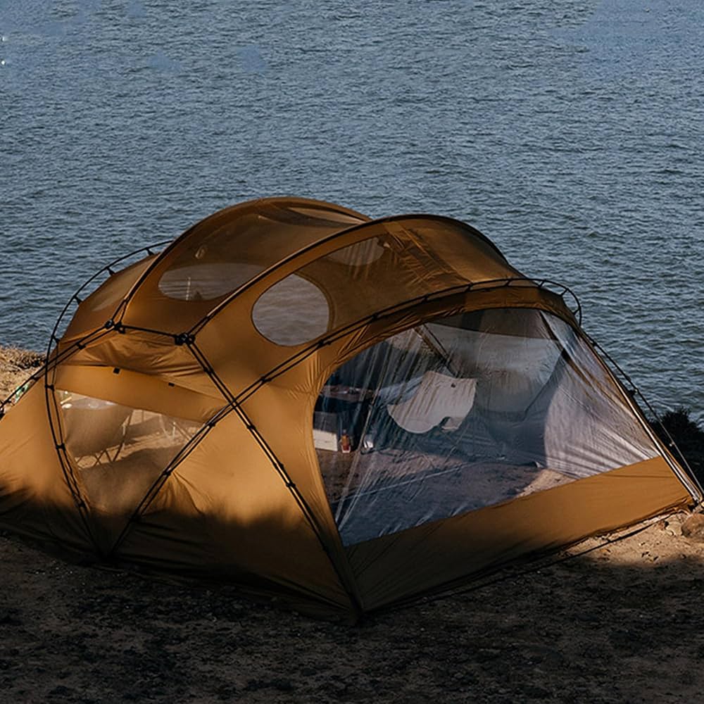 Amazon.co.jp: 3F UL GEAR JIACHONG16-2.0 トンネルテント 16㎡ 防水