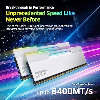 KLEVV CRAS V RGB DDR5 32GB (2x16GB) 6000MHz CL30 SK Hynix A-Die