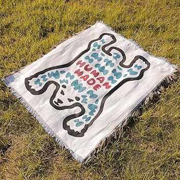 Amazon.co.jp: HUMAN MADE ヒューマンメイド ラグ ブランケット