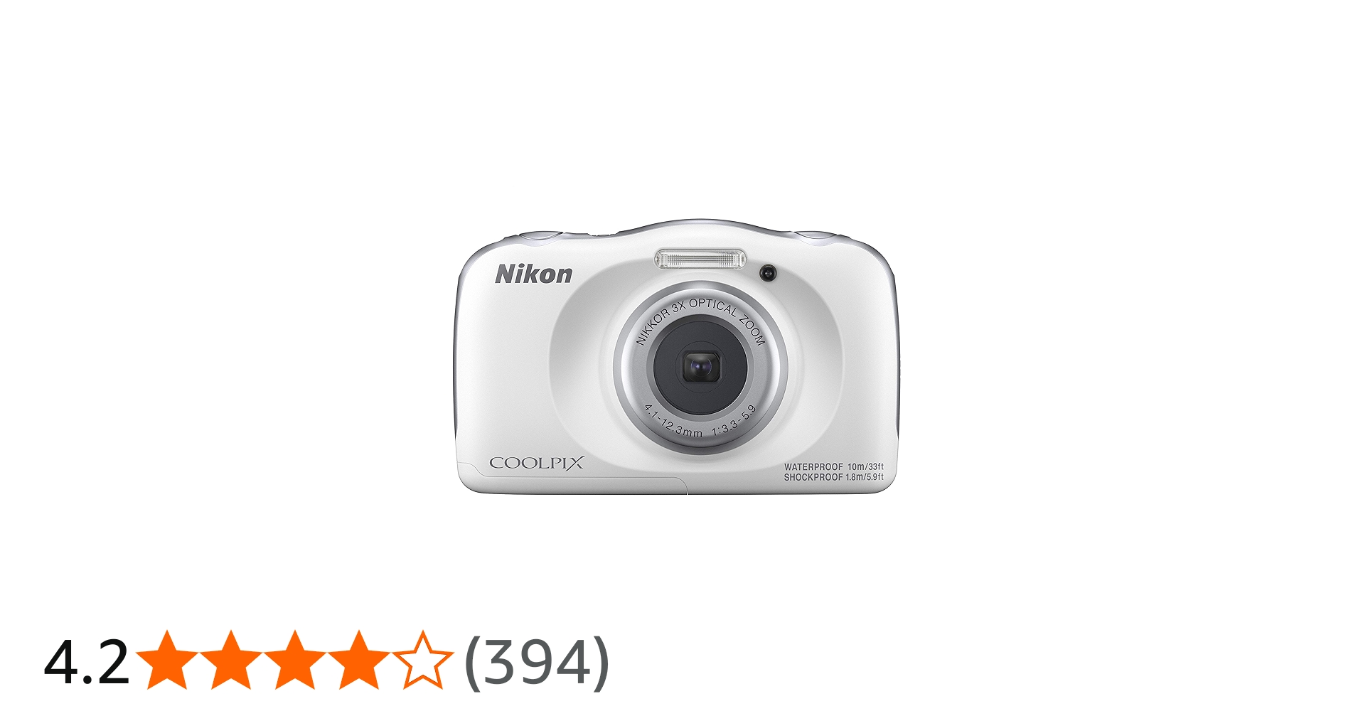 Amazon | Nikon デジタルカメラ COOLPIX W150 防水 W150WH