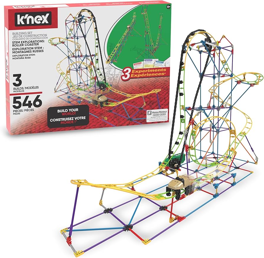 Amazon.com: K'NEX Education - STEM Explorations: Roller Coaster
