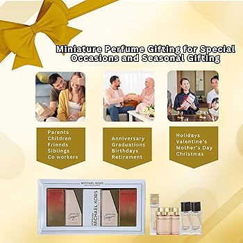 Amazon.com : Michael Kors Perfume for Women Mini Gift Set Variety