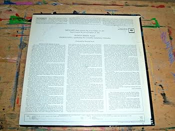 Amazon.com: Serkin Szell Mozart Piano Concerto No. 19 & 20 Lp