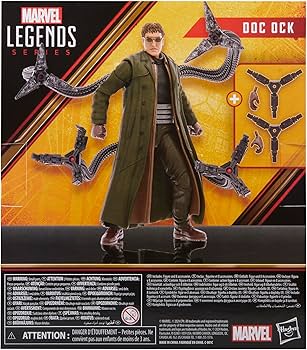 Amazon.com: Marvel Legends Series Doc Ock, Spider-Man: No Way Home