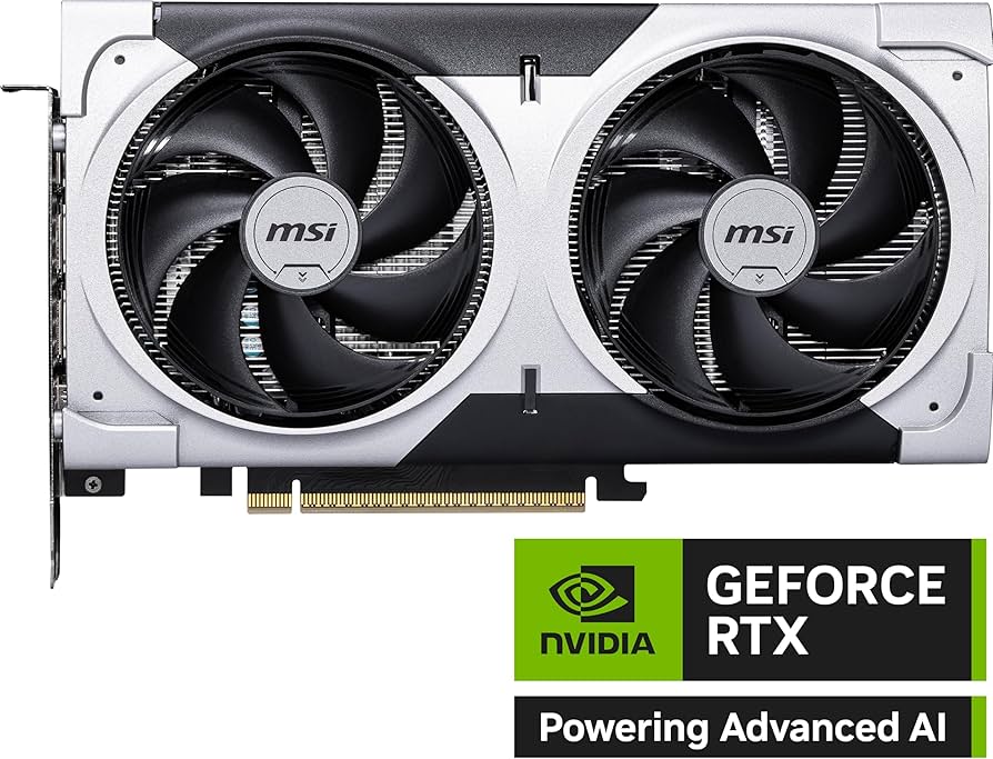 MSI Gaming RTX 5060 Ti 8G Ventus 2X OC Plus Graphics Card (8GB