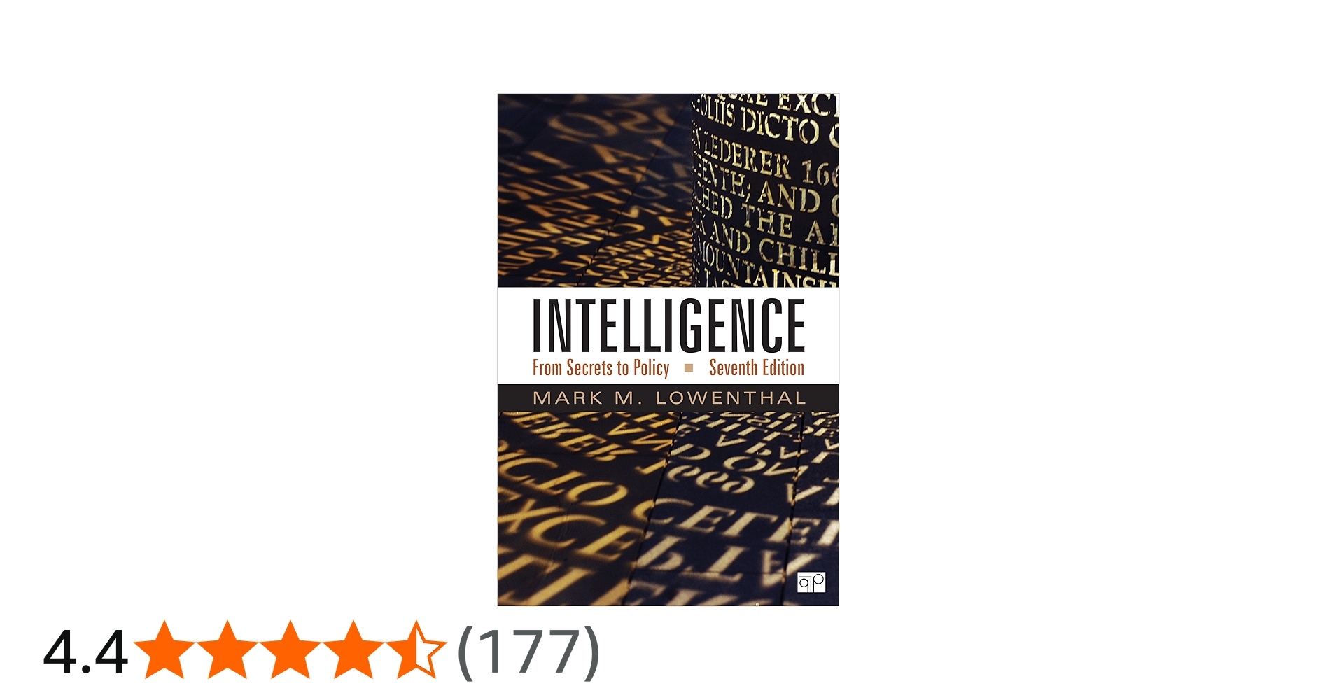Intelligence: From Secrets to Policy: Amazon.co.uk: Lowenthal