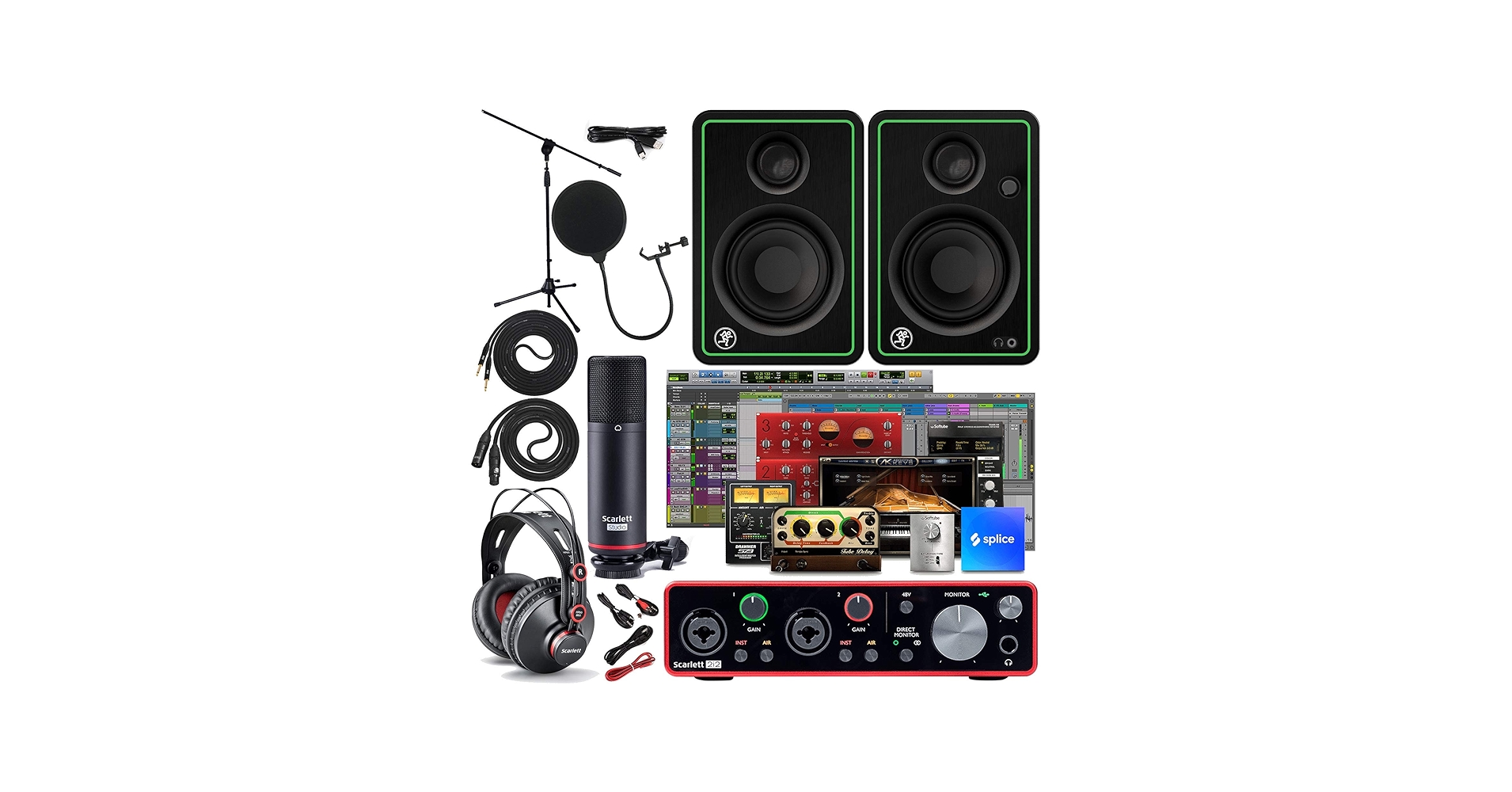 Amazon.com: Focusrite Scarlett 2i2 Studio 3rd Gen USB Audio