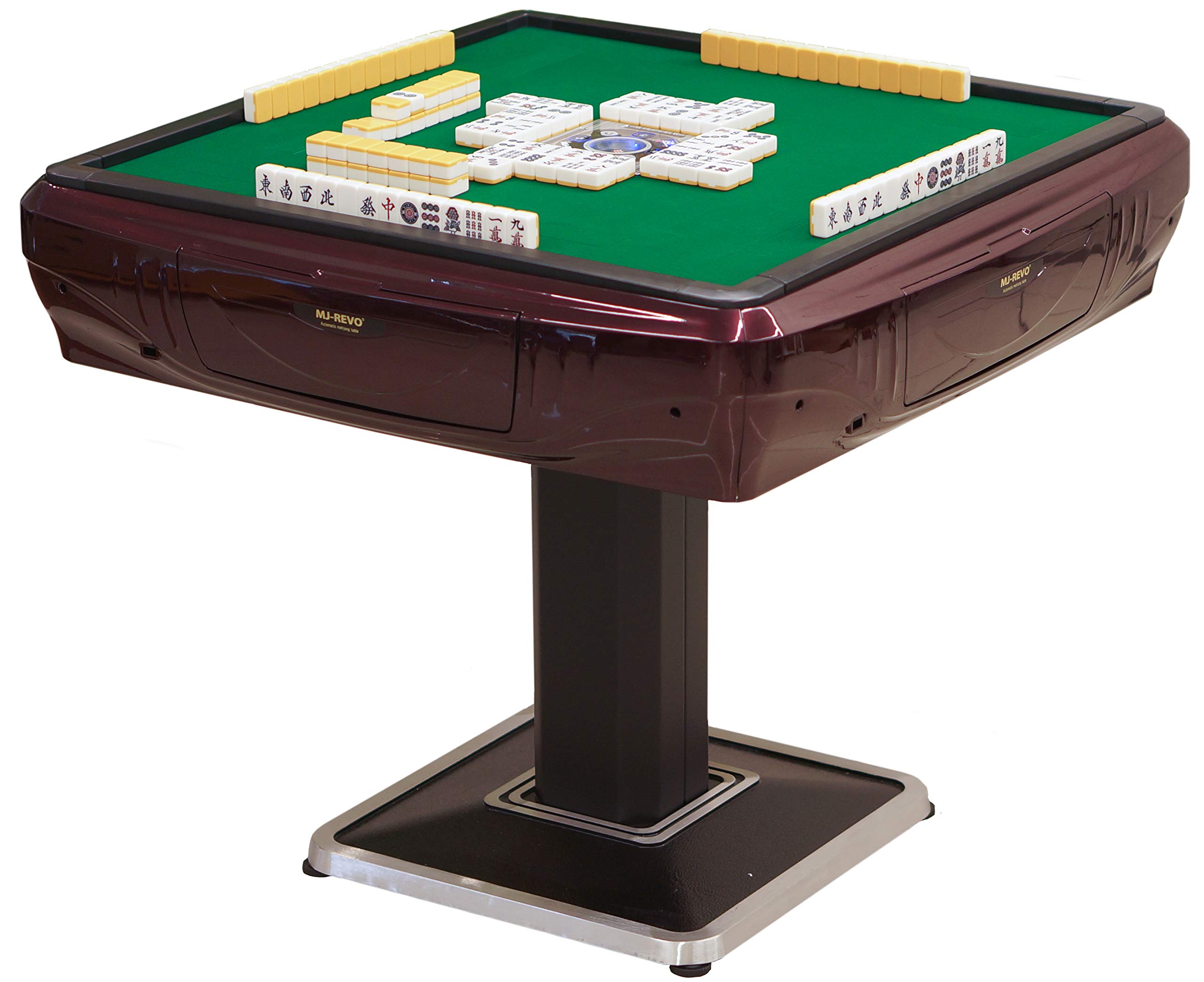 Amazon.co.jp: MJ-REVO 全自動麻雀卓 SE 33ミリ牌 シャインレッド