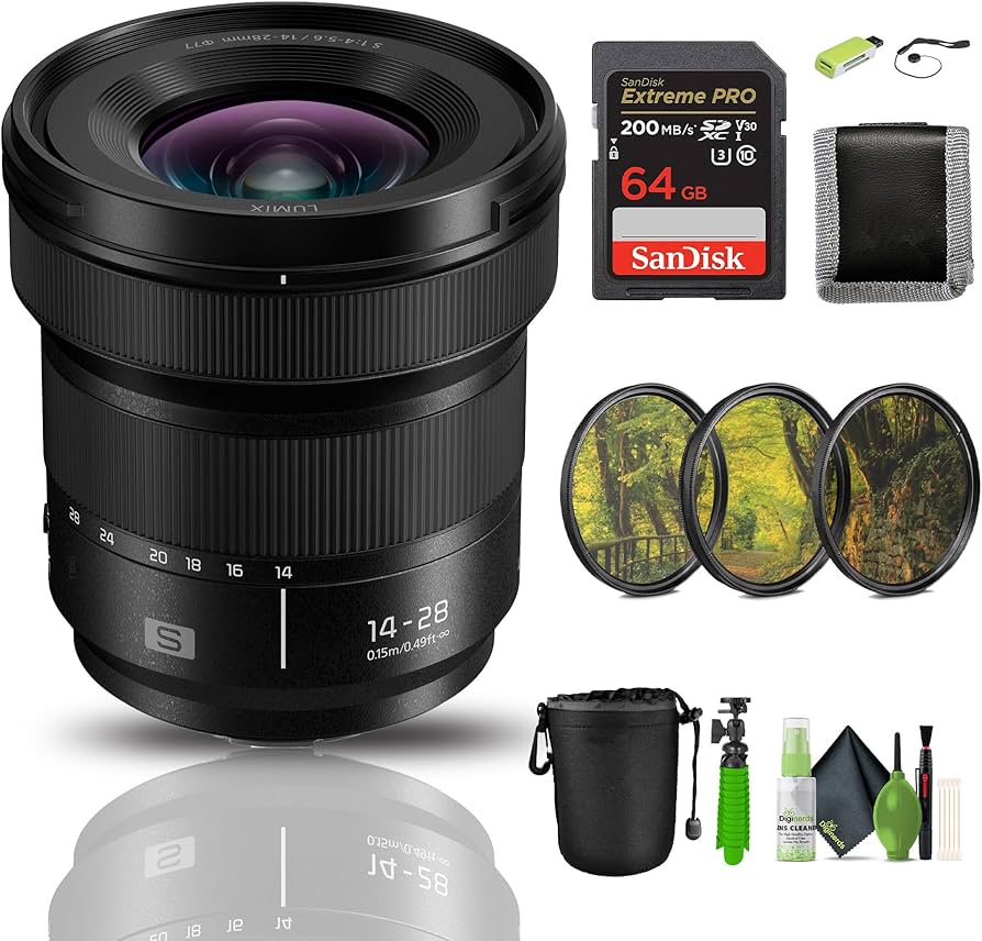 Amazon.com: Panasonic LUMIX S Series Camera Lens, 14-28mm F4-5.6
