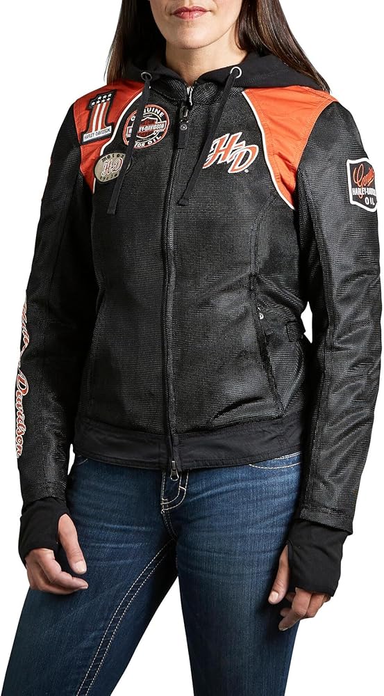 Amazon.com: Harley-Davidson Women's Cora 3-in-1 Mesh Riding Jacket