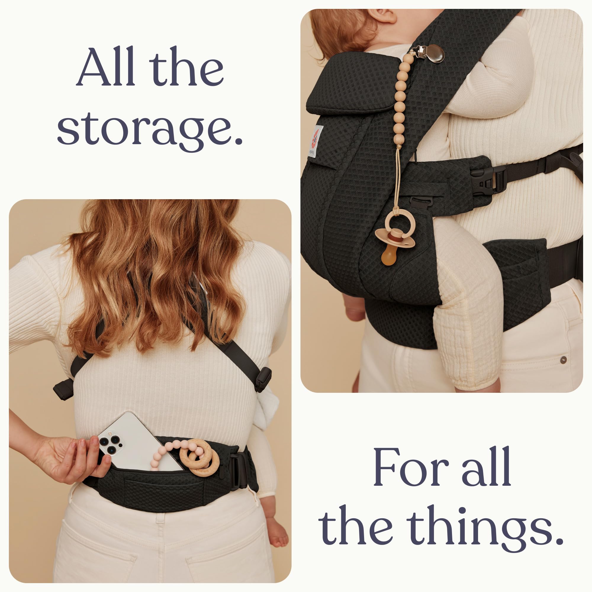 Amazon.com : Ergobaby Omni Deluxe Baby Carrier Newborn to Toddler