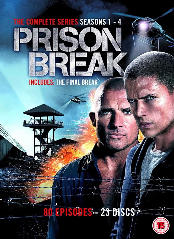Amazon.com: Prison Break - Complete Season 1-4 (New Packaging