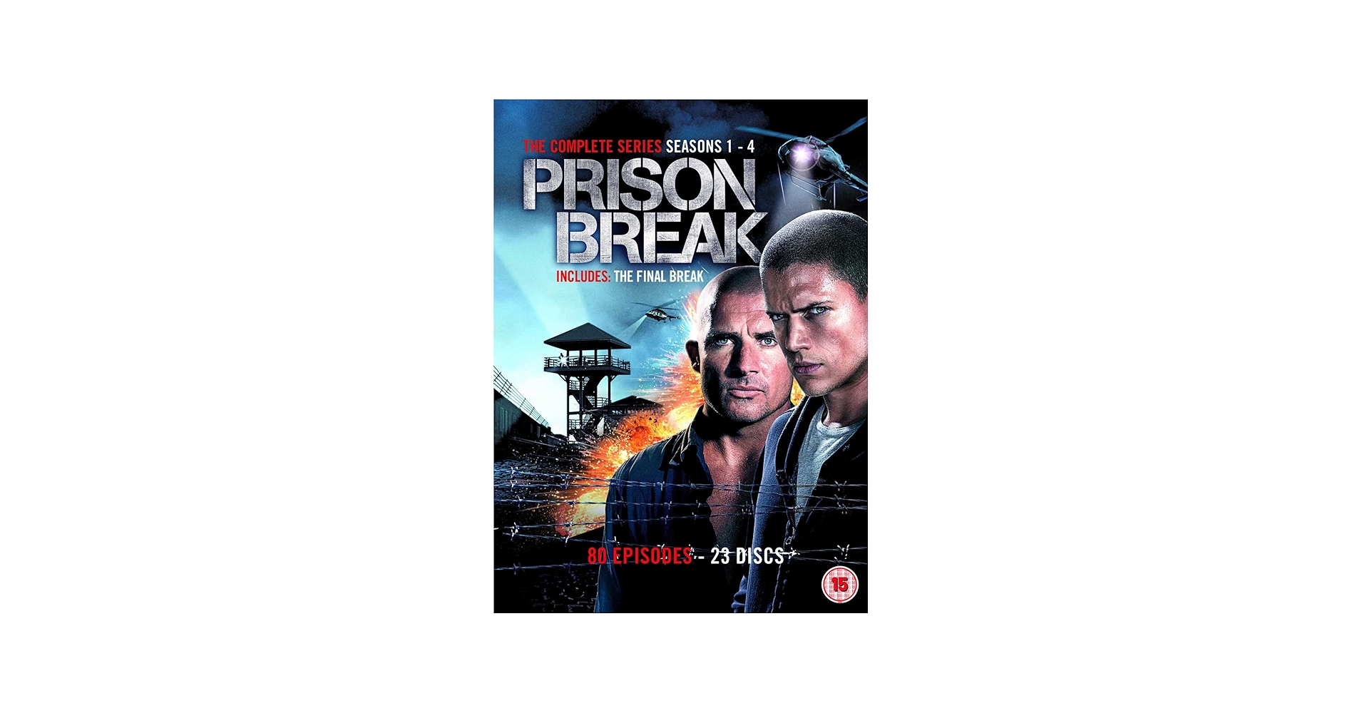 Amazon.com: Prison Break - Complete Season 1-4 (New Packaging