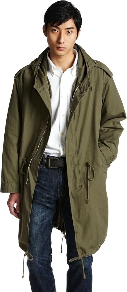Amazon | (ヒューストン)HOUSTON M-51PARKA 5409M モッズコート青島