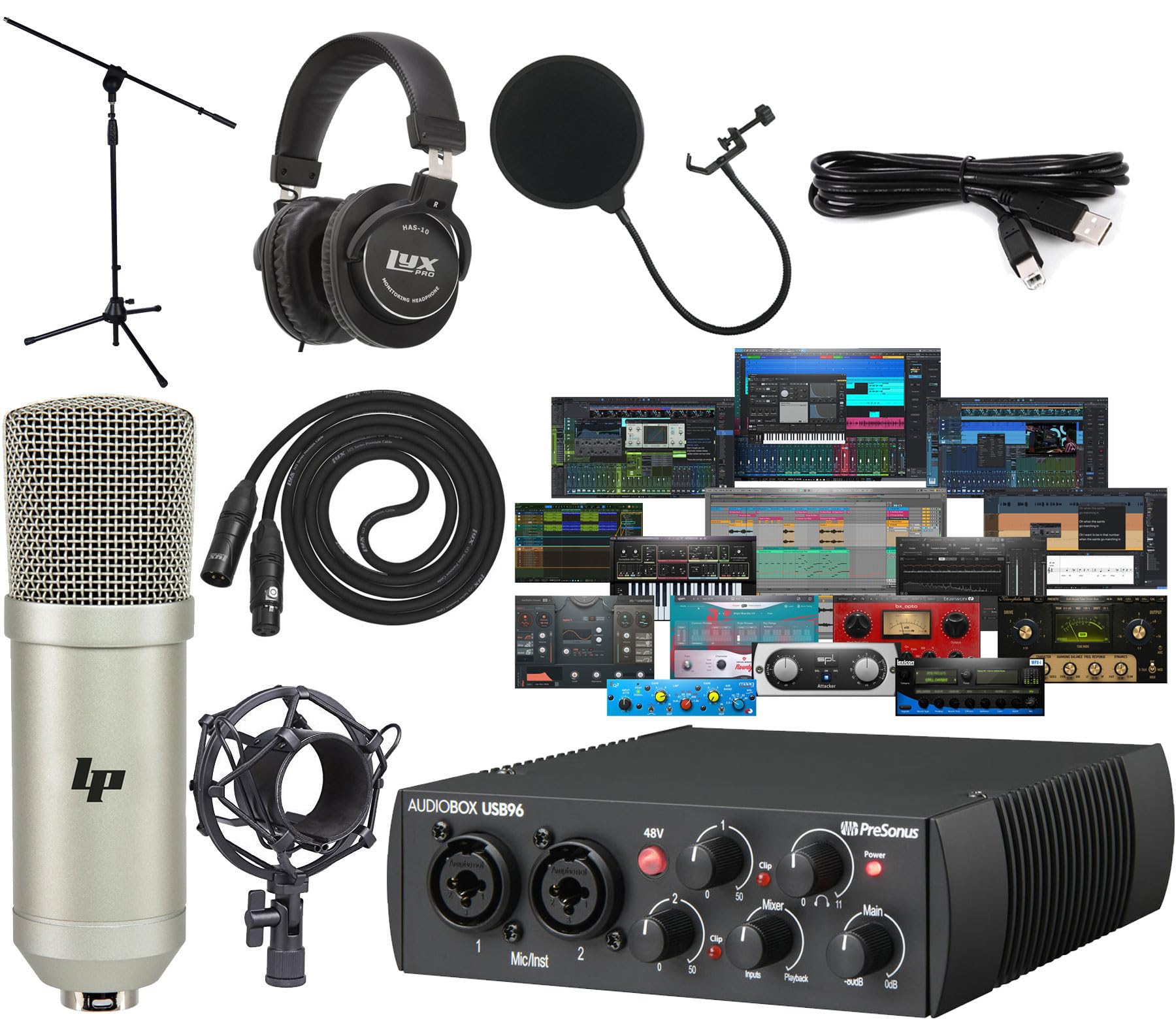 Amazon.com: PreSonus AudioBox 96 25th Anniversary USB Audio MIDI