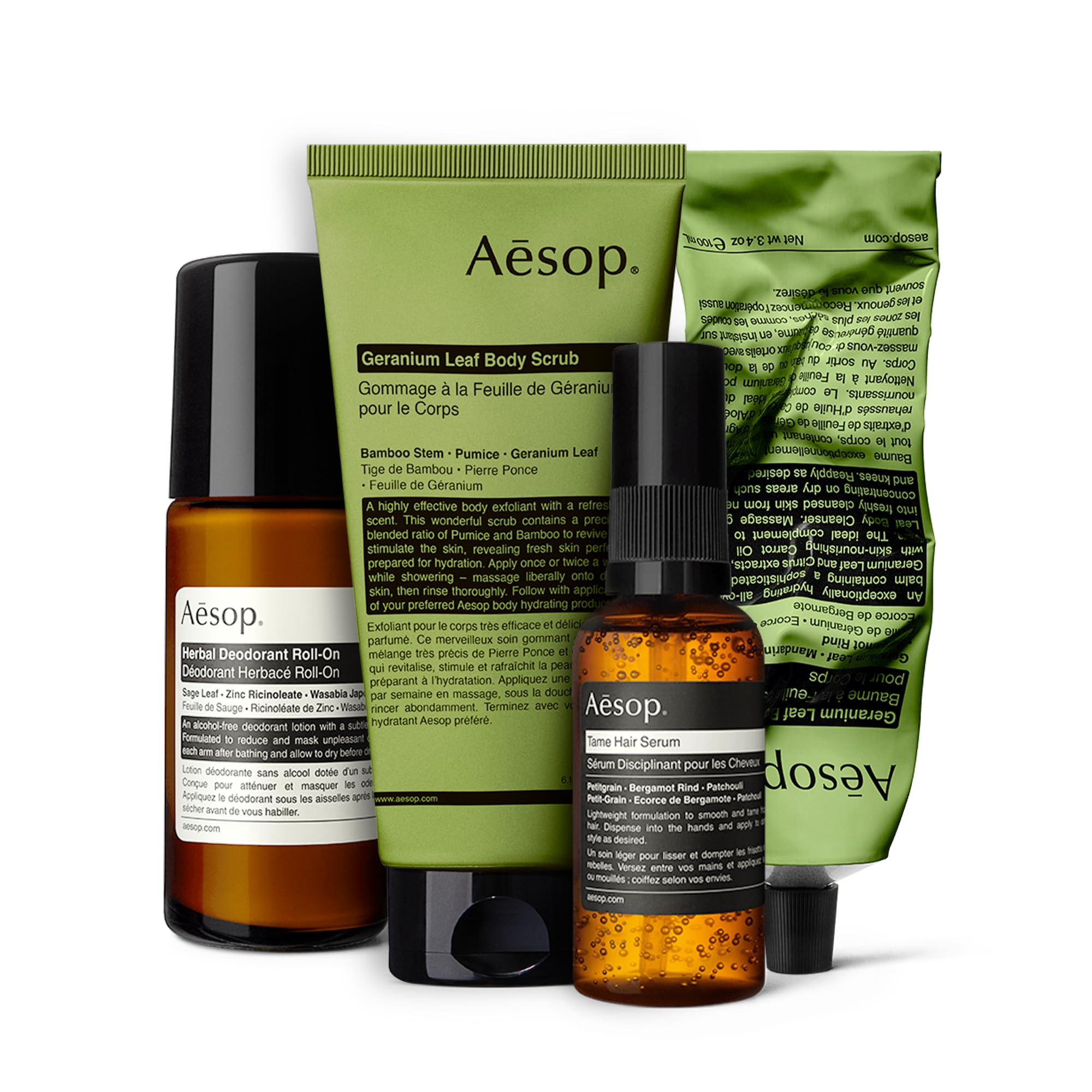 Aesop Geranium Leaf Duet ボディクレンザー&ボディバーム 【公式通販】