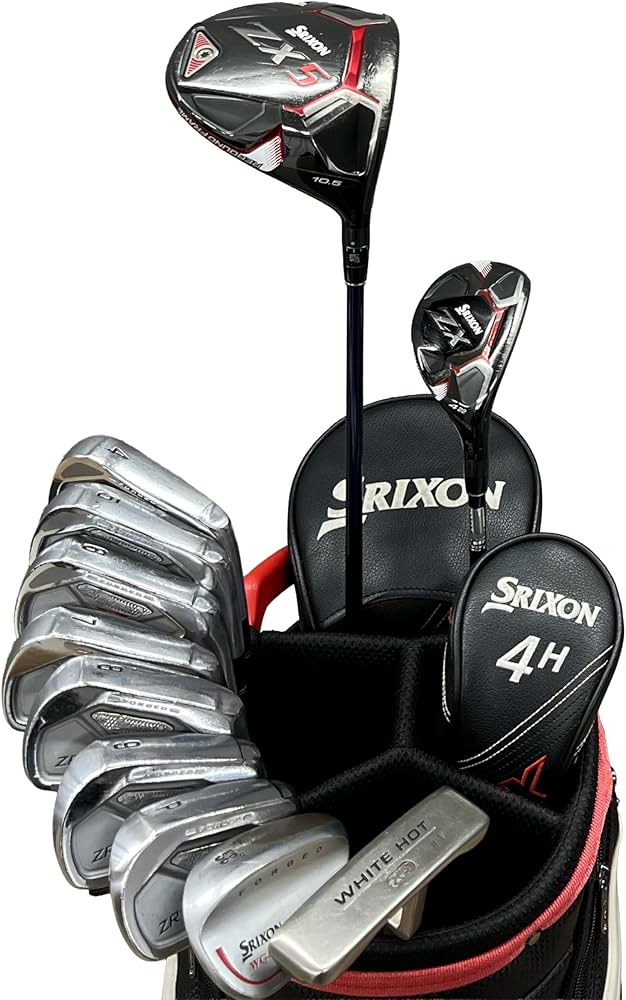Amazon.co.jp: 【中古】ゴルフクラブセット メンズ スリクソン ZX5