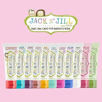 Amazon.com: Jack N' Jill Natural Toddler Toothpaste - Fluoride