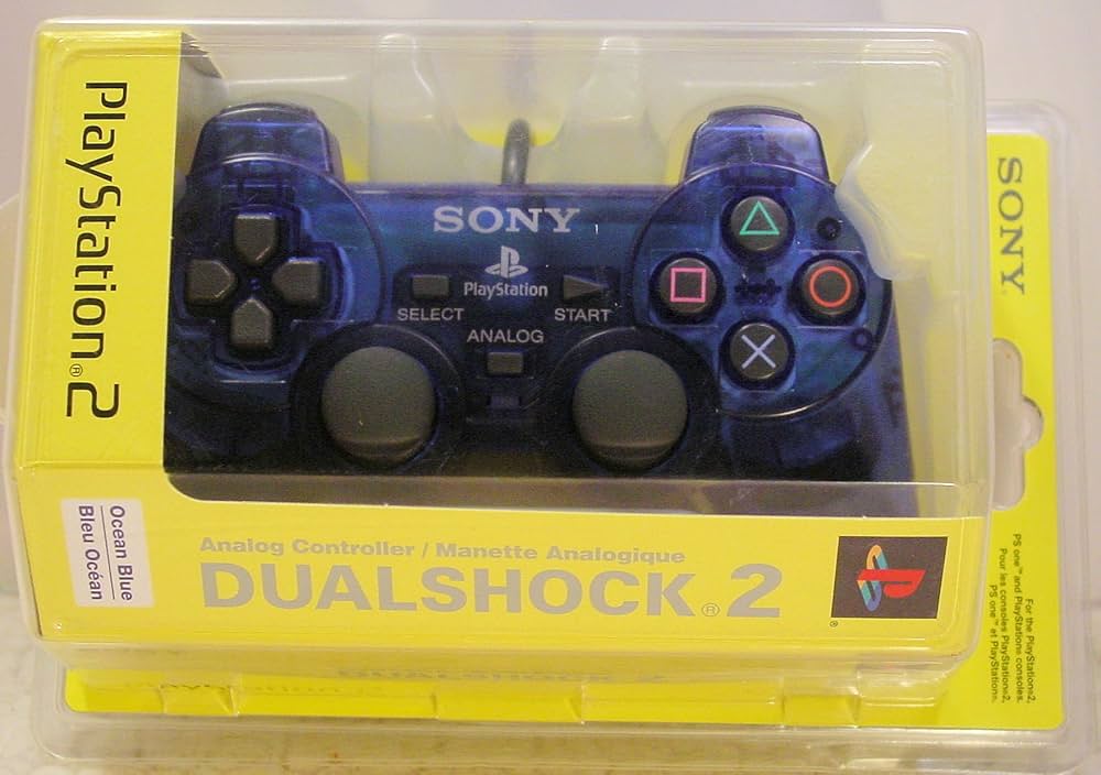 Amazon | PS2 DualShock 2 Controller - Ocean Blue (輸入版