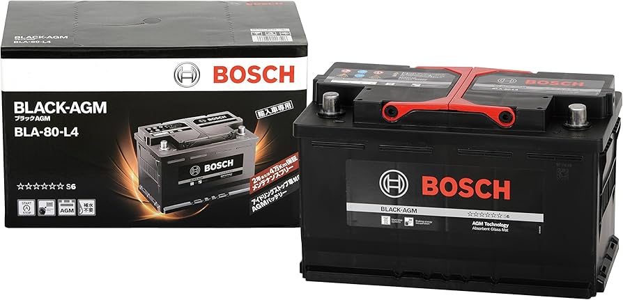 Amazon.co.jp: BOSCH (ボッシュ) 国産車・輸入車バッテリー BLACK-AGM