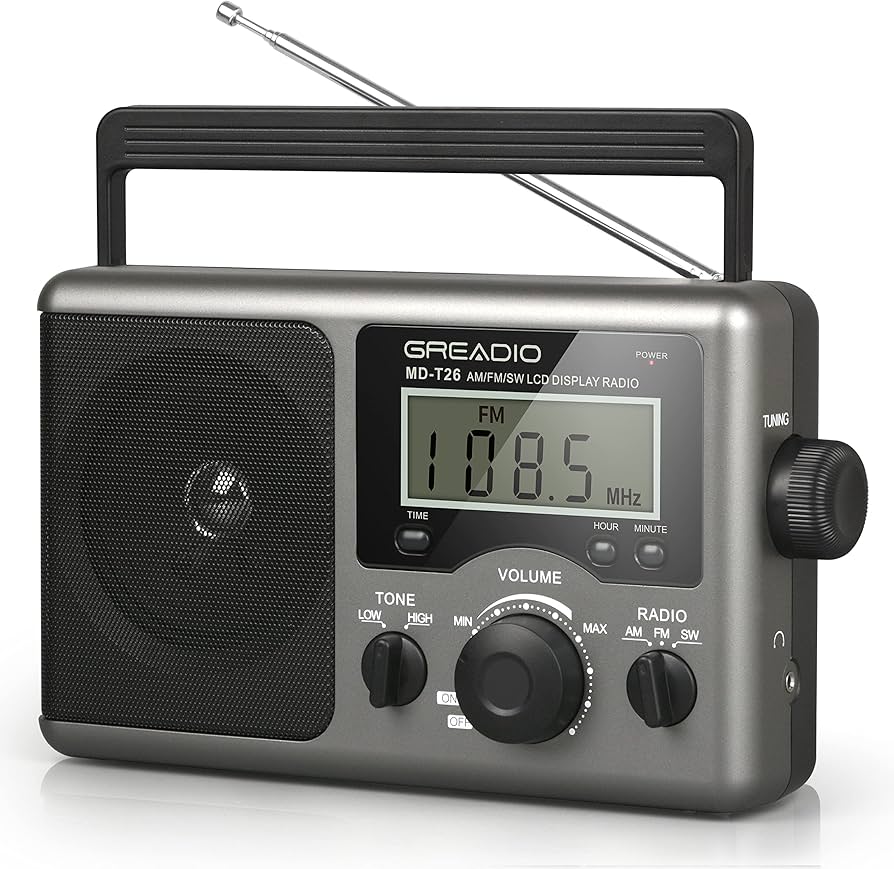 Amazon.com: Greadio Portable Shortwave Radio with Best Reception