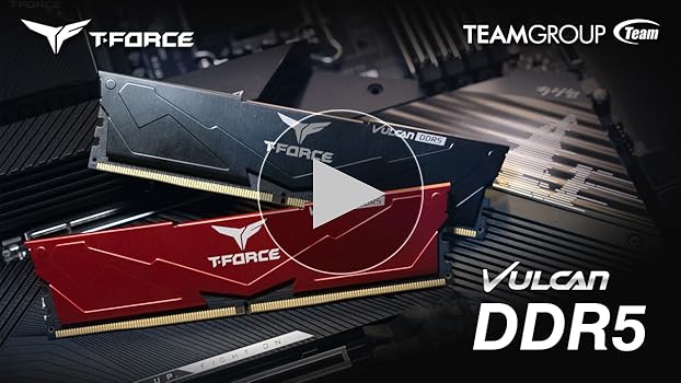 Amazon.com: TEAMGROUP T-Force Vulcan DDR5 32GB (2x16GB) 6000MHz