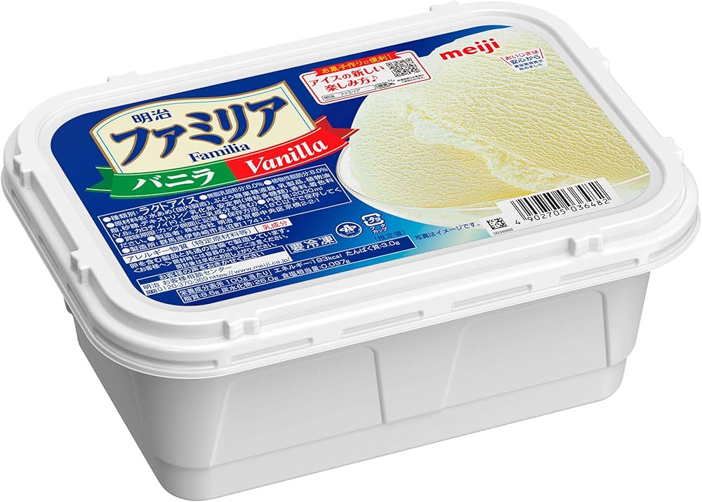 Amazon.co.jp: [冷凍] 明治 ファミリアバニラ 2000ml : 食品・飲料・お酒
