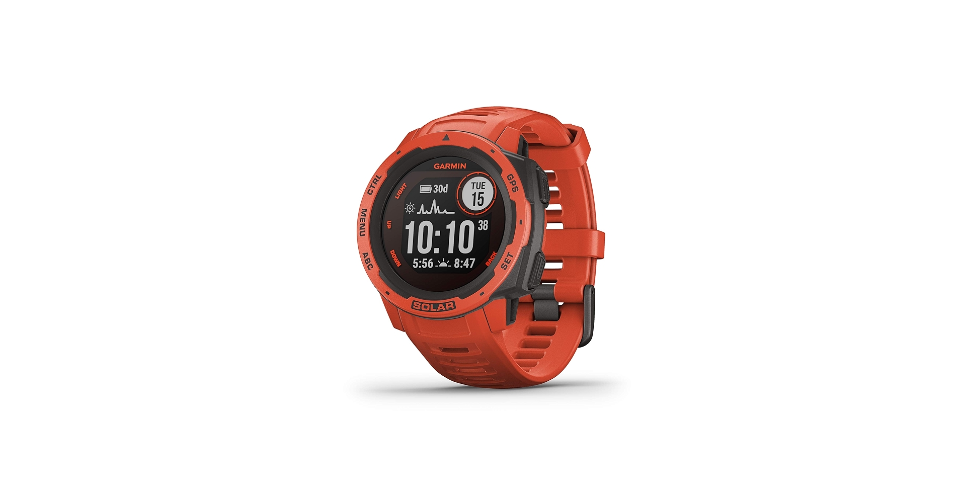 Amazon.com: Garmin Instinct Solar, Solar-Powered Rugged Outdoor
