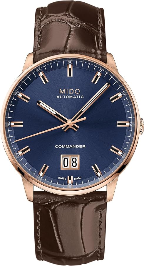 Amazon.com: MIDO Commander Big Date - Swiss Automatic Watch for