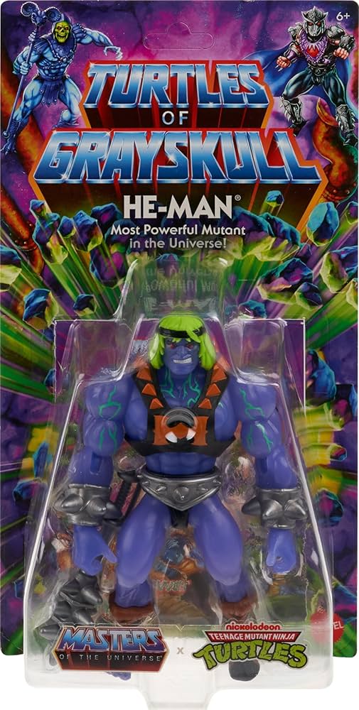 Amazon.com: Mattel Masters of the Universe Origins Turtles of