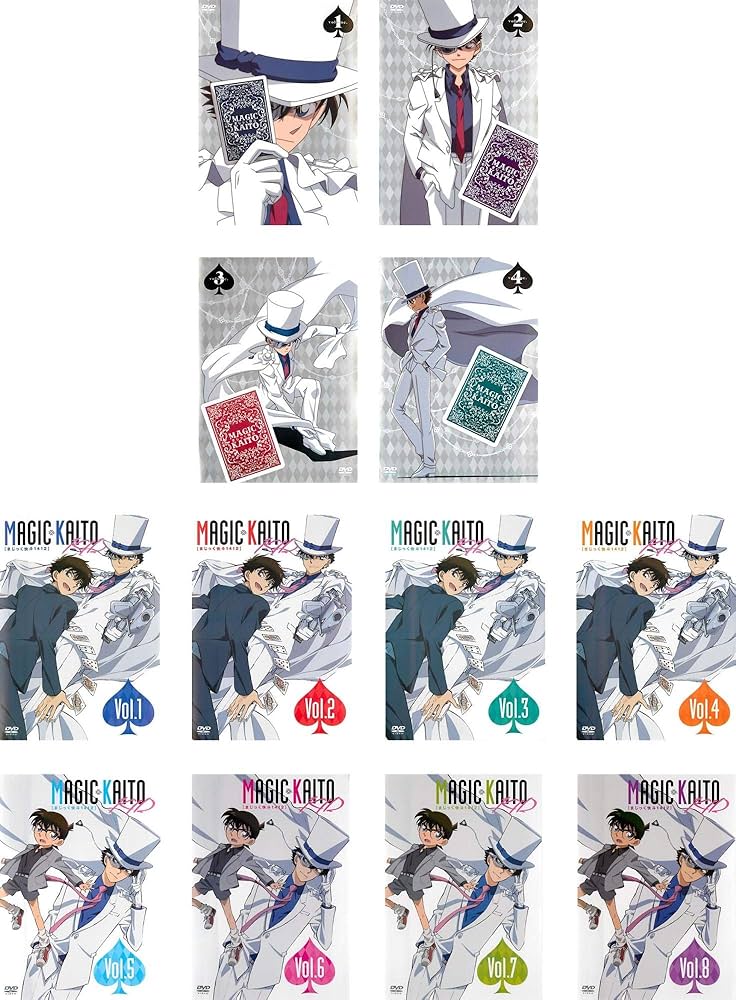 Amazon.co.jp: まじっく快斗 全4巻 + 1412 全8巻 [レンタル落ち] 全12