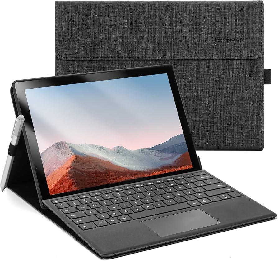 Amazon.com: Omnpak Microsoft Surface Pro 7 Case,Protective Case