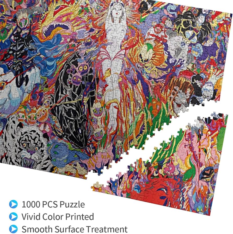 Amazon | 天野喜孝図 ジグソーパズル 1000ピース パズル 知育 脳トレ
