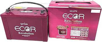 Amazon.co.jp: GSユアサ ER T-115R / 130D31R ECO.R Revolution 国産車