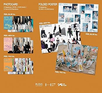 Amazon.com: SEVENTEEN - 12th Mini Album [SPILL THE FEELS] Standard