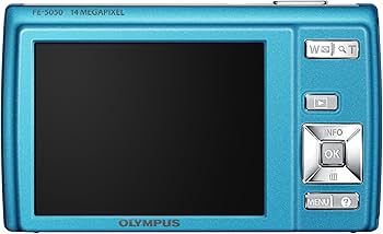 Amazon | OLYMPUS デジタルカメラ FE-5050 ブルー 光学5倍ズーム FE