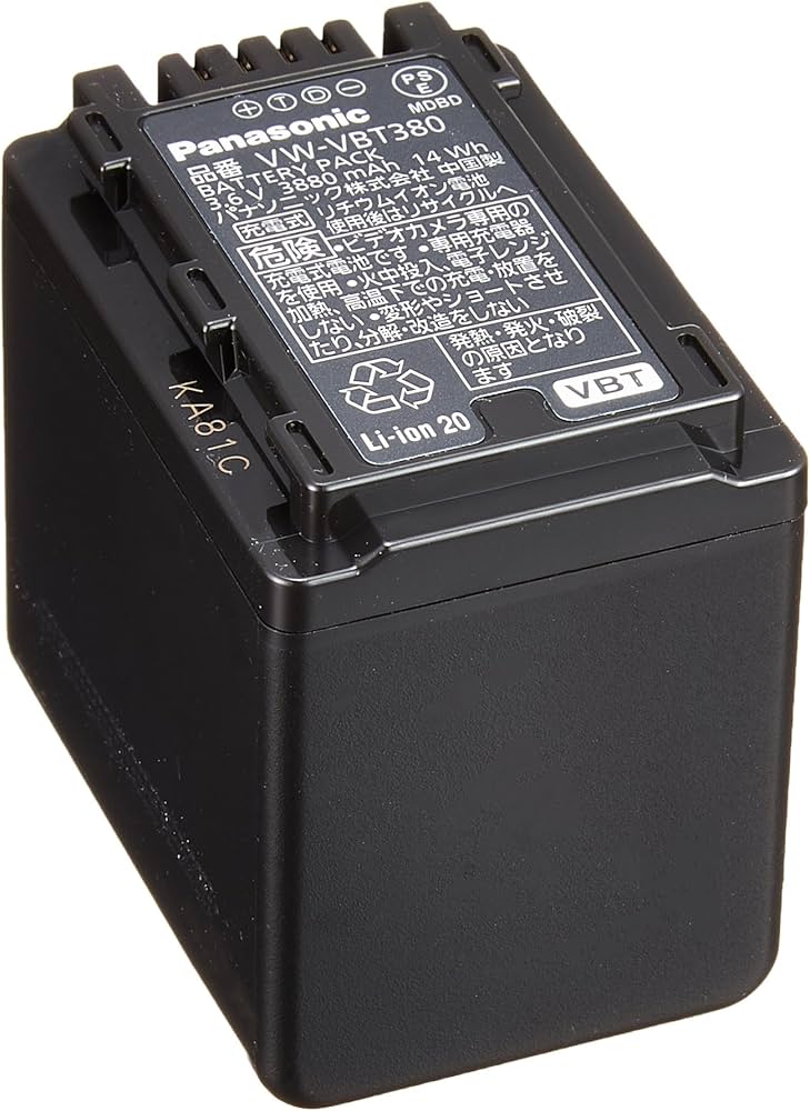 Amazon | パナソニック(Panasonic) VW-VBT380-K ムービー 用