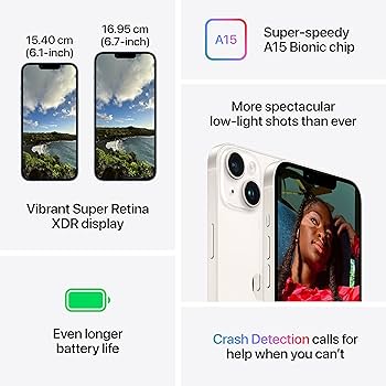 Apple iPhone 14 Plus (128 GB) - Midnight : Amazon.in: Electronics