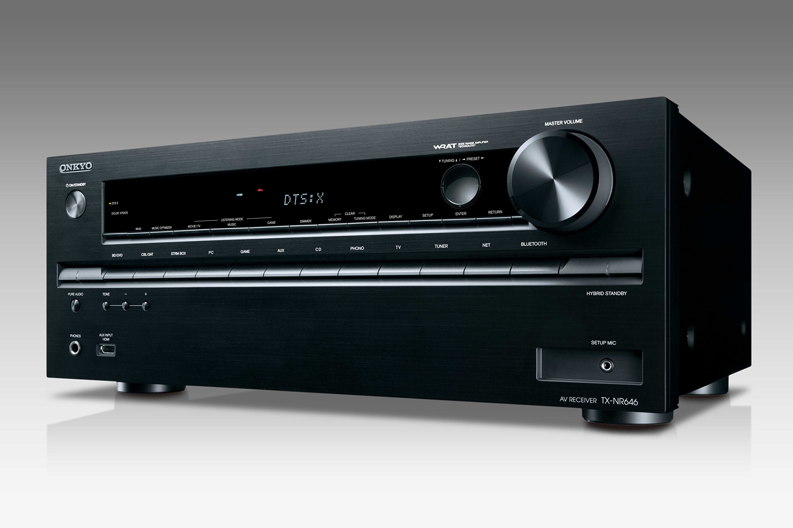 Amazon.co.jp: ONKYO 7.2ch対応AVセンター TX-NR646(B) : 家電＆カメラ