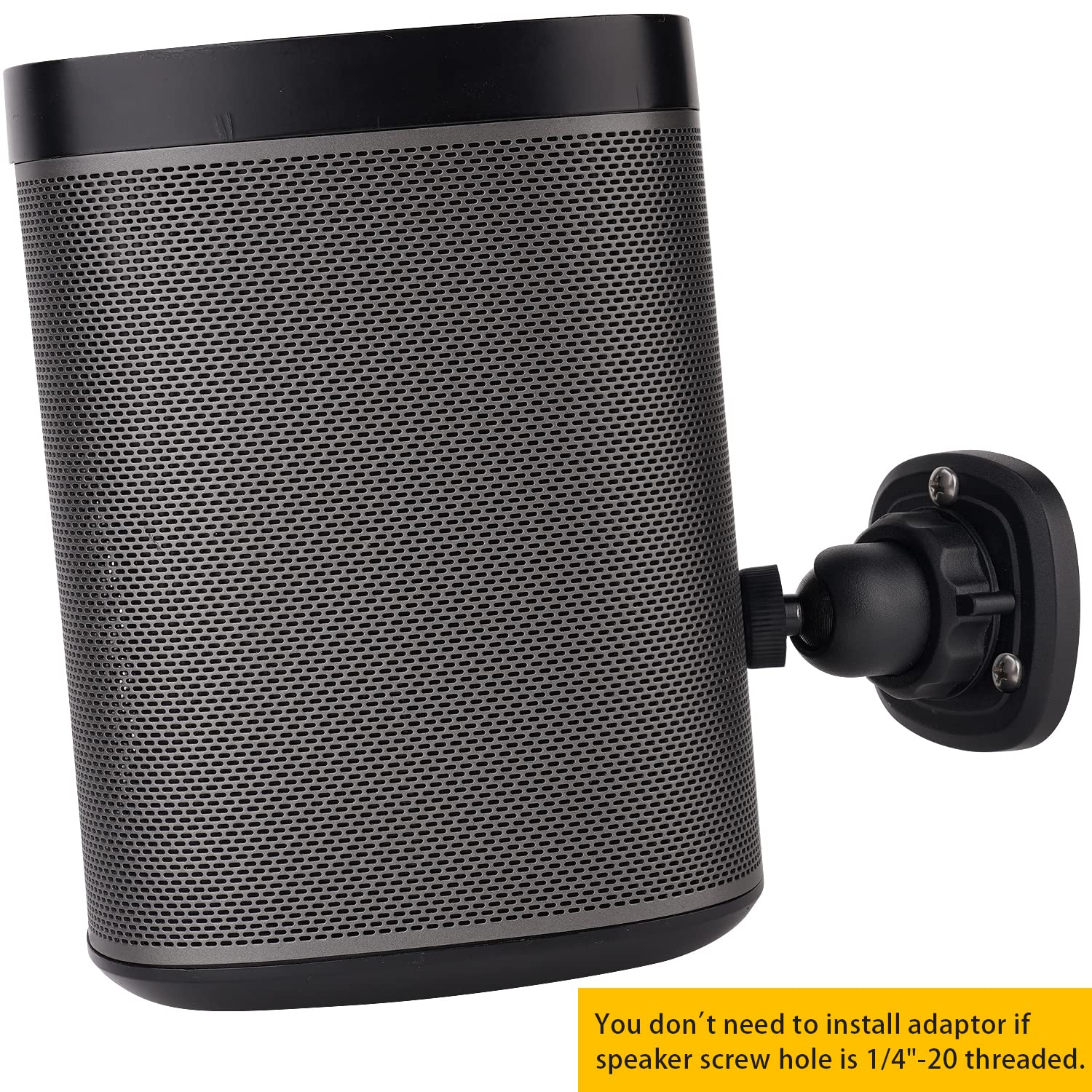 Amazon | Mippko スピーカーウォールマウントホルダー 2個パック 1/4