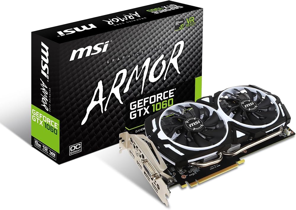 Amazon | 【MSI】GeForce GTX 1060 ARMOR 6G OCV1◇PCI-E | MSI