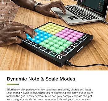 Amazon.co.jp: Novation / Launch Pad X MIDI Grid Controller