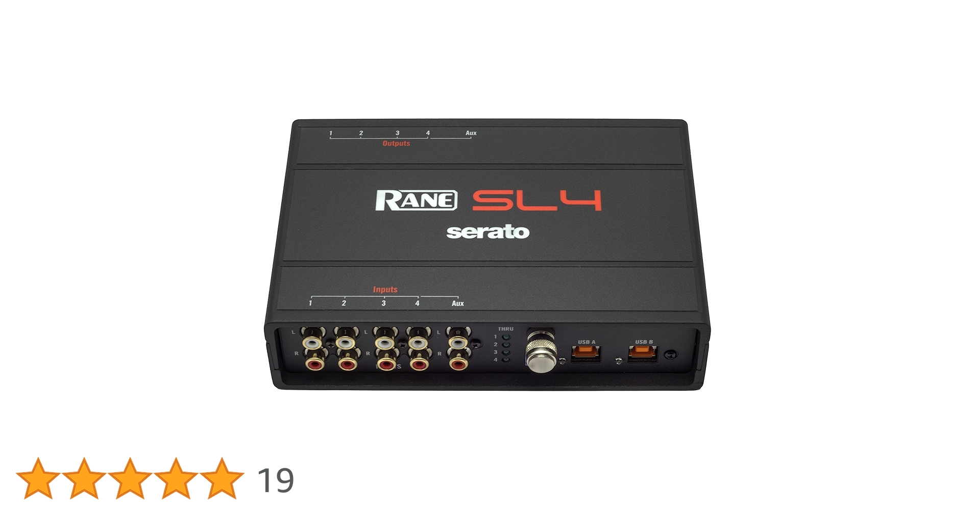 RANE SL4 DJインターフェース 本体とケース付き RANE SL4 DJ